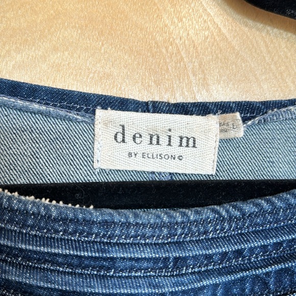 Denim Dress by Ellison - Picture 2 of 5